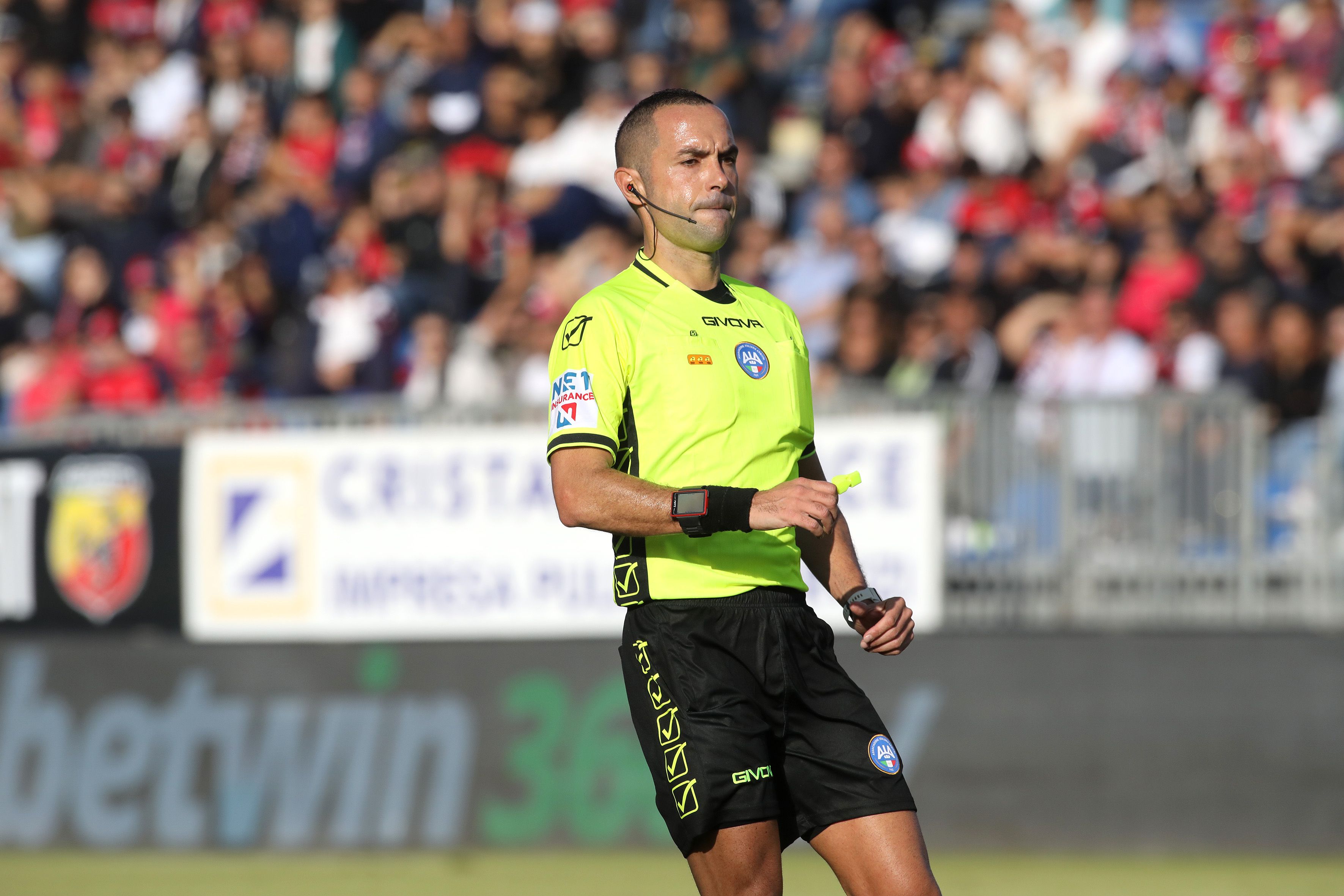 Marco Guida, árbitro de la Serie A italiana