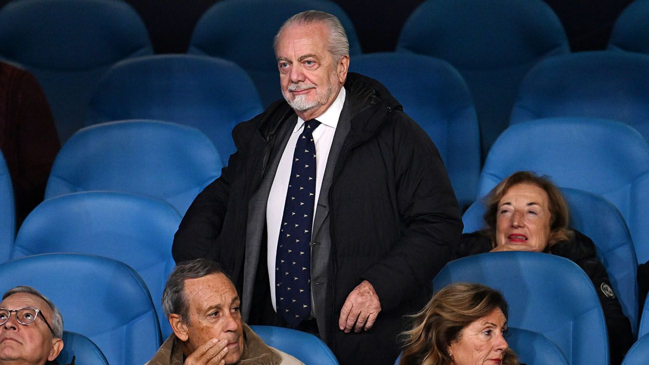 Aurelio De Laurentiis, presidente del Napoli
