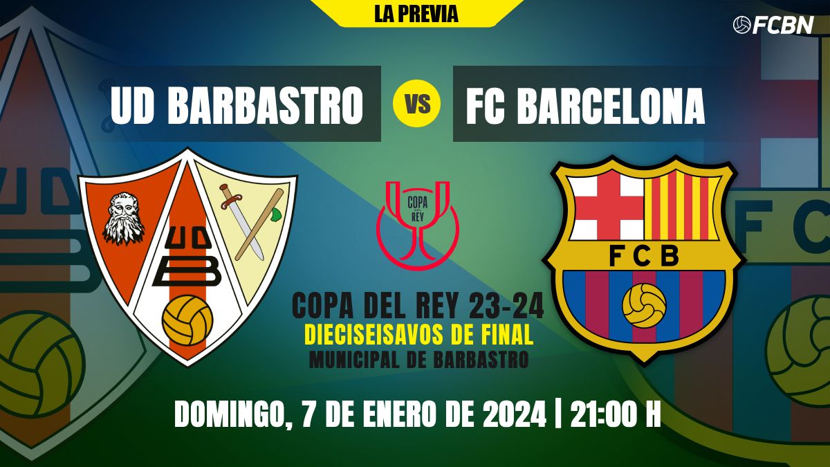 Partidos de unión deportiva barbastro contra fc barcelona