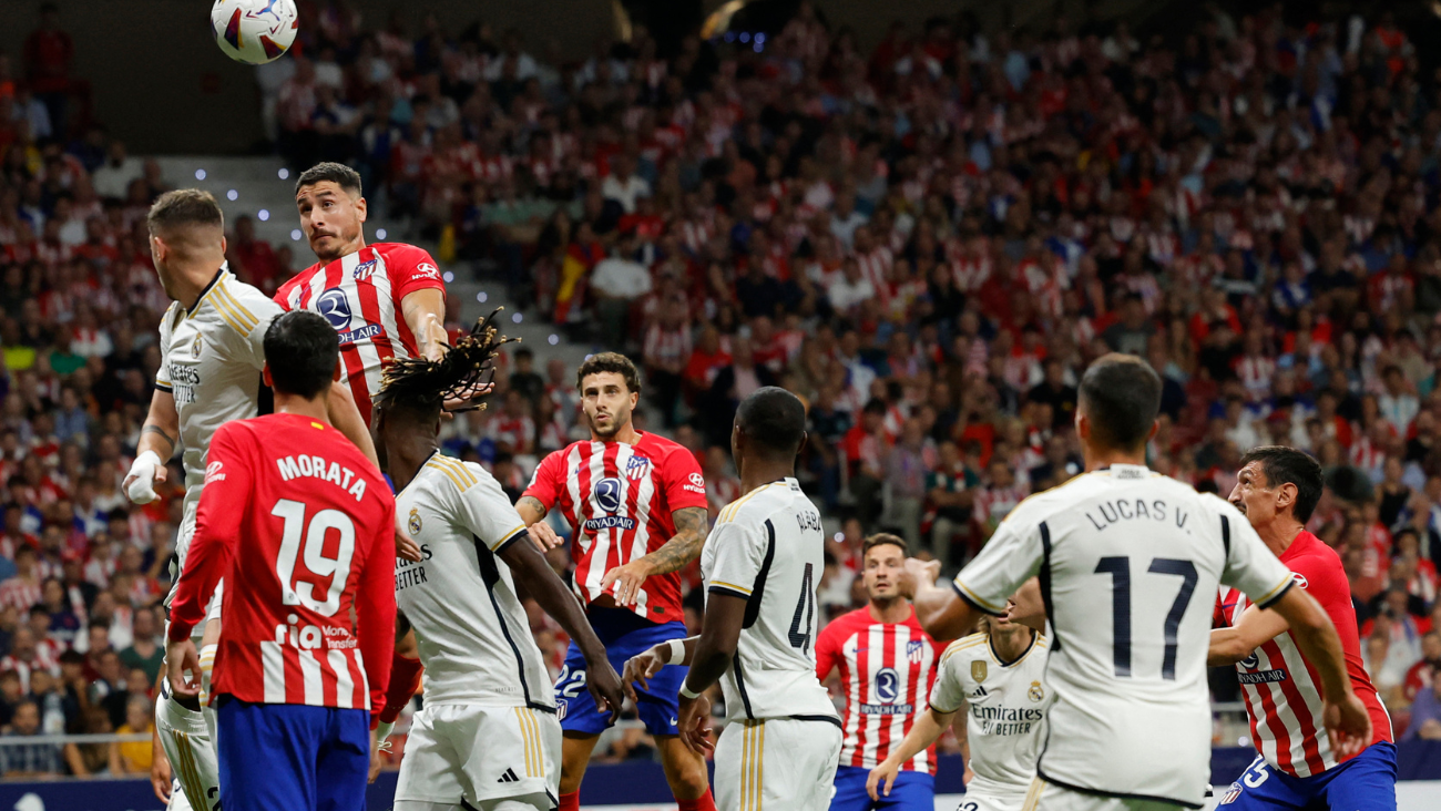 Atlético de Madrid contra el Real Madrid en LaLiga