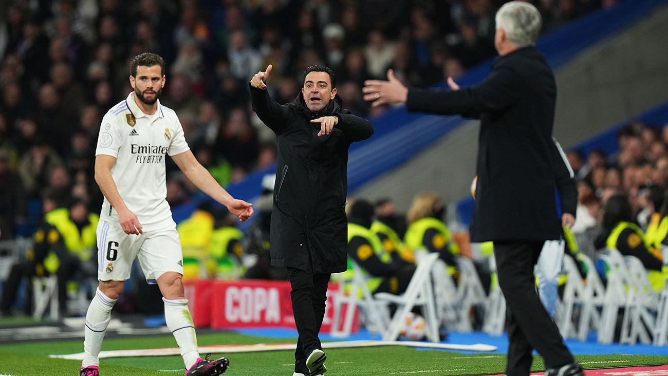 Nacho durante un Clásico de la temporada pasada