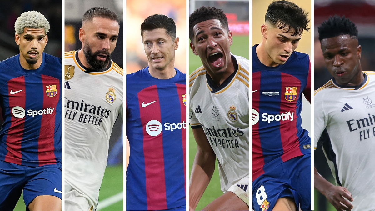 Los jugadores del Barça y Madrid que pueden ser decisivos en el Clásico de Supercopa