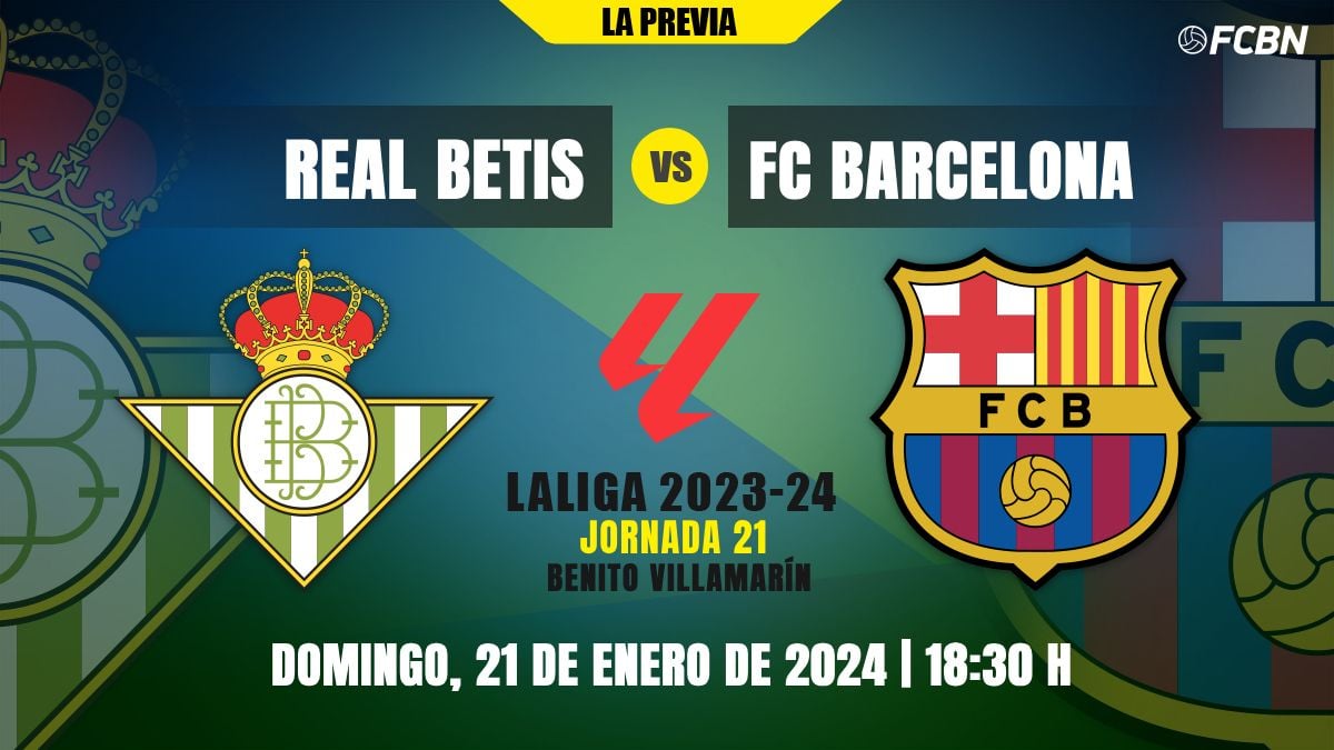 Previa del Real Betis vs FC Barcelona