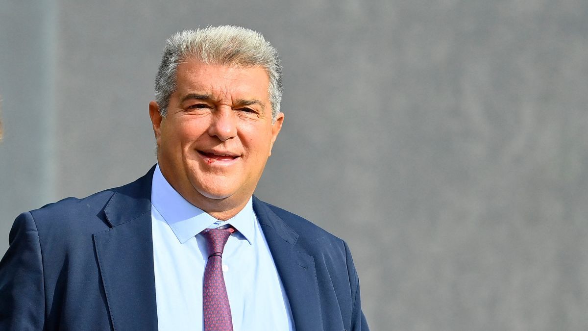 Joan Laporta, presidente del FC Barcelona