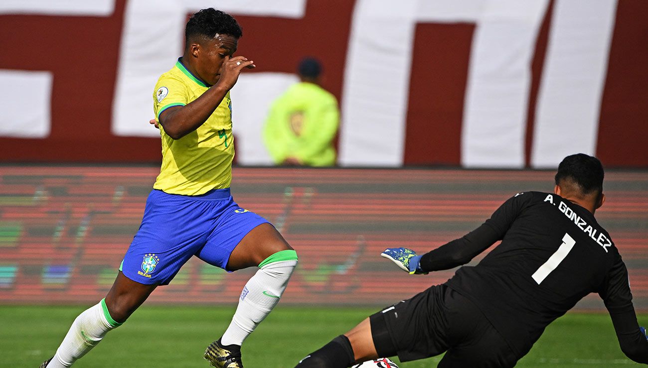 Endrick Brasil Paraguay