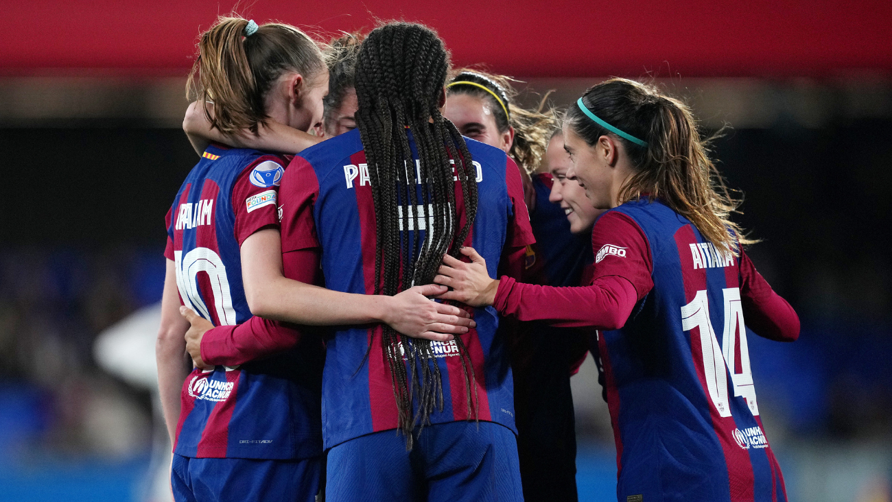 Jugadoras del Barça Femení