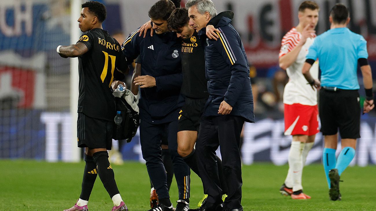 Brahim Díaz se retiró lesionado en Champions