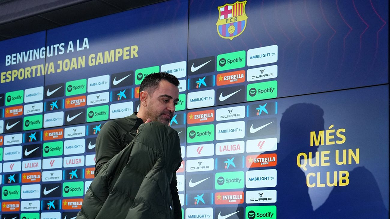 Xavi Hernández entrenador del FC Barcelona