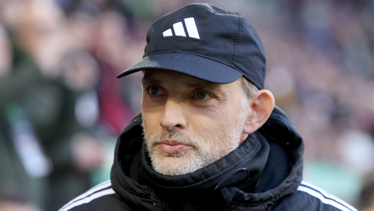 Thomas Tuchel en el duelo entre el Bayern Múnich y el Ausburgo en la Bundesliga