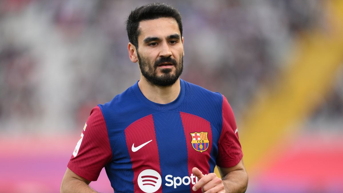 Gündogan, en un partido con el FC Barcelona