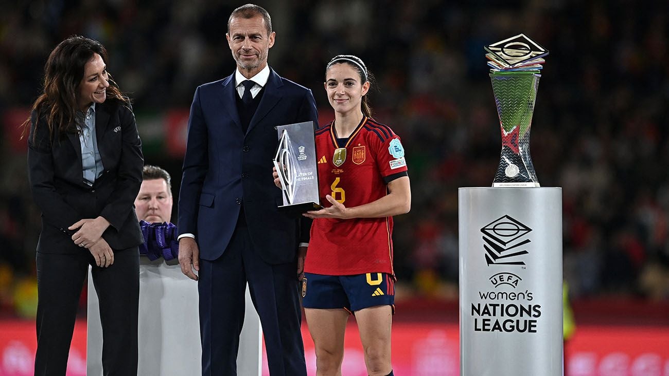 Aitana Bonmatí fue la 'MVP' de la Nations League con España
