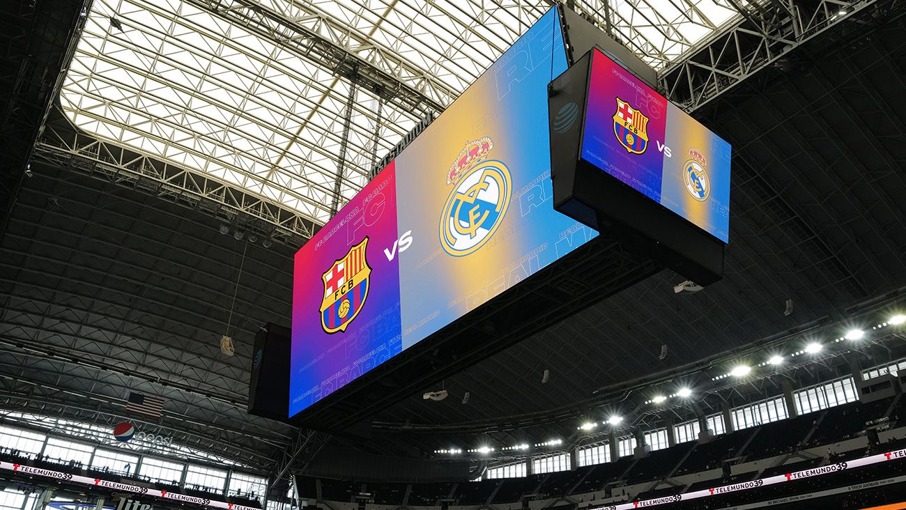 Madrid y Barça jugaron en Dallas en 2023