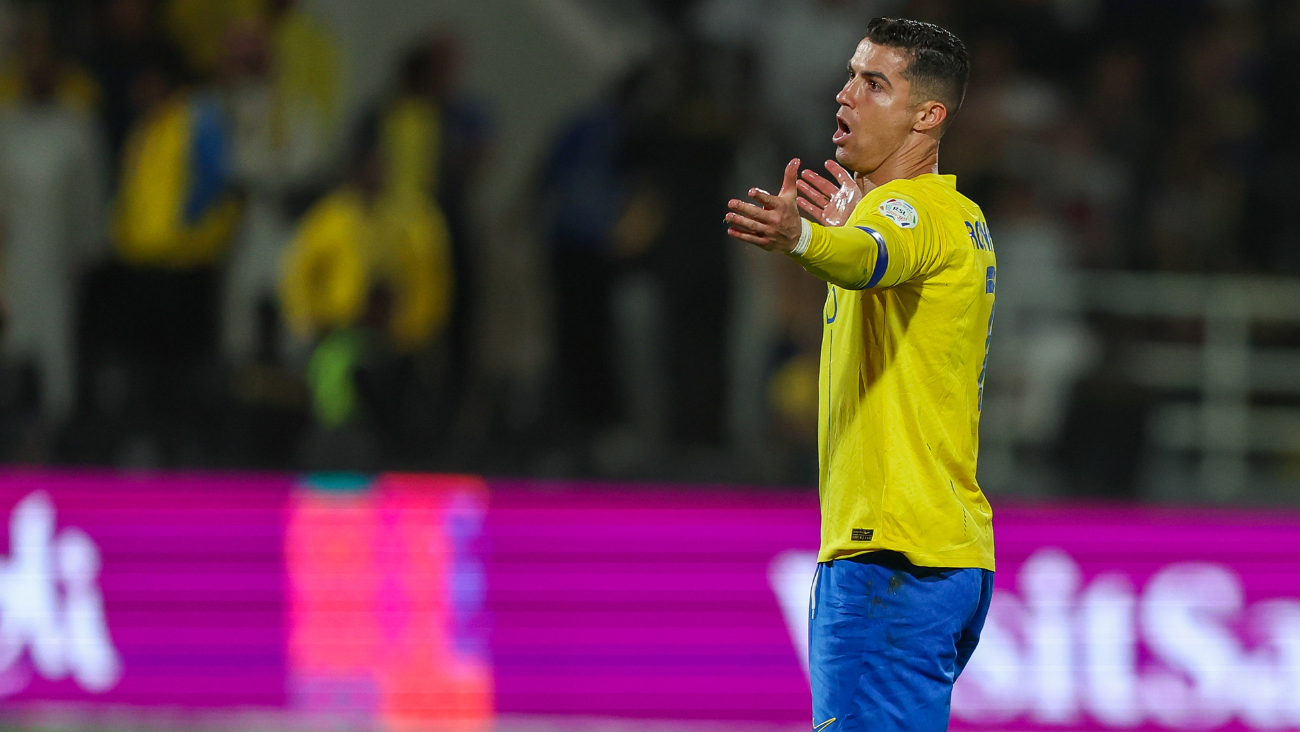 Cristiano Ronaldo en el duelo entre el Al Nassr y el Al Shabab en la Saudi Pro League (2)
