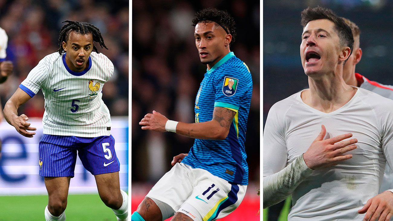 Koundé Raphinha Lewandowski