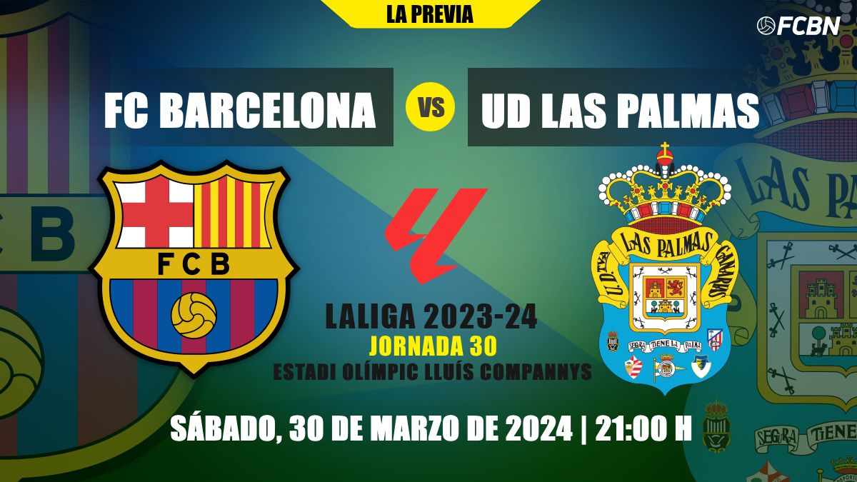 Previa del FC Barcelona  vs Las Palmas de LaLiga (1)