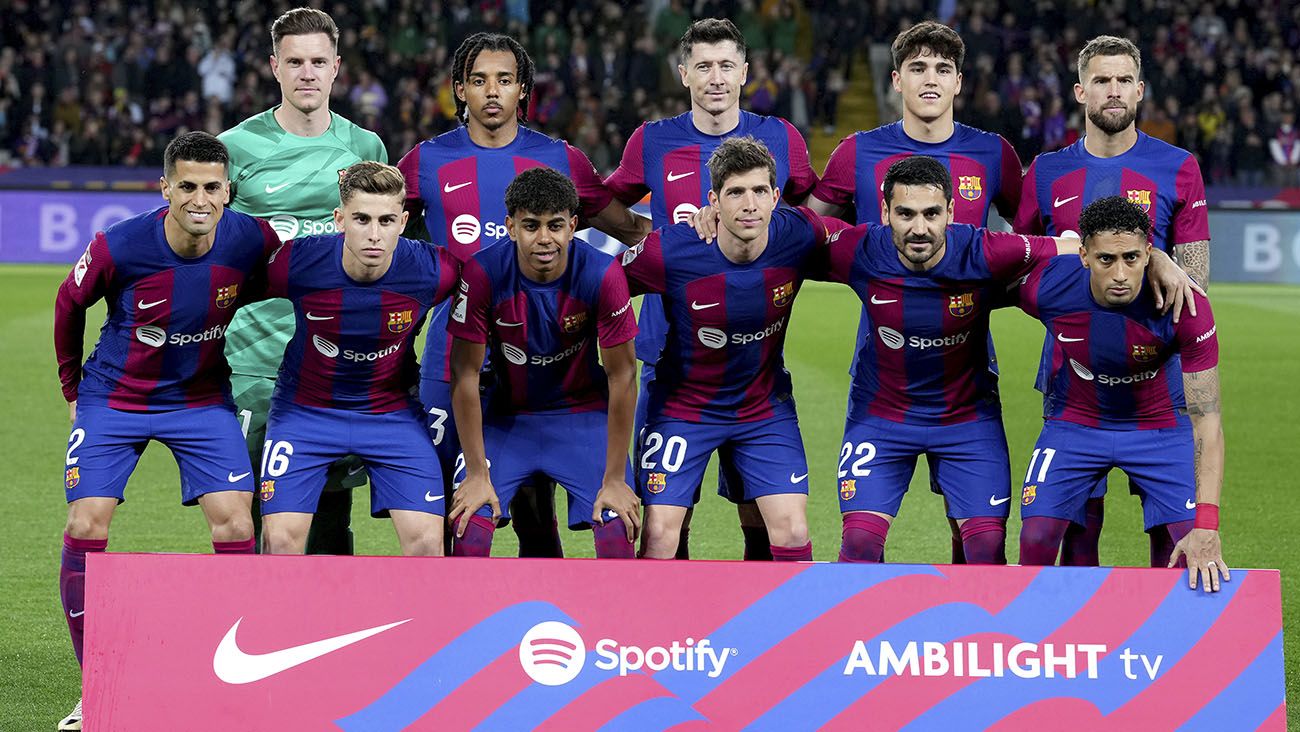 Barça's eleven against Las Palmas