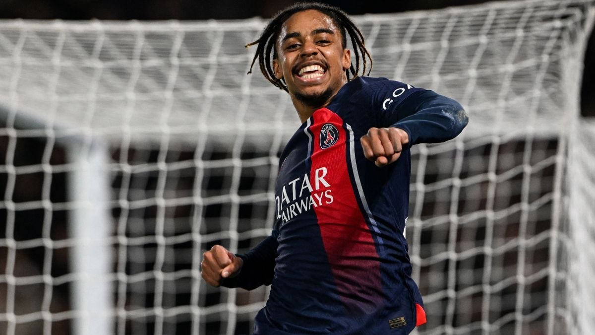 Bradley Barcola, jugador del PSG