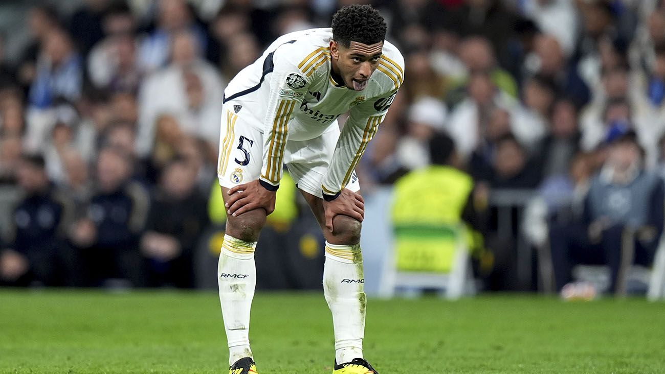 Jude Bellingham during Real Madrid-Manchester City (3-3)