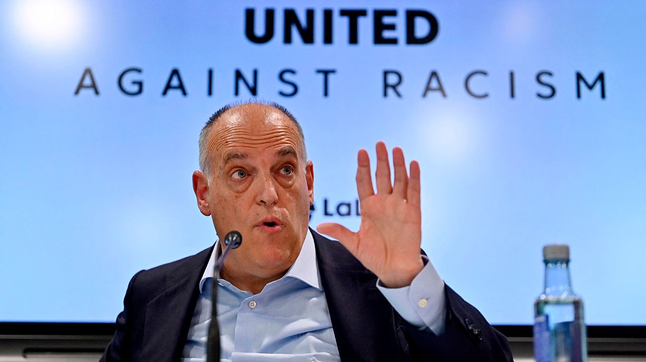 Javier Tebas, actual presidente de LaLiga