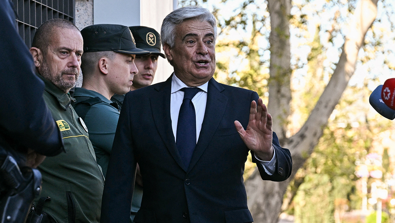 Pedro Rocha llegando a la Corte de Majadahonda