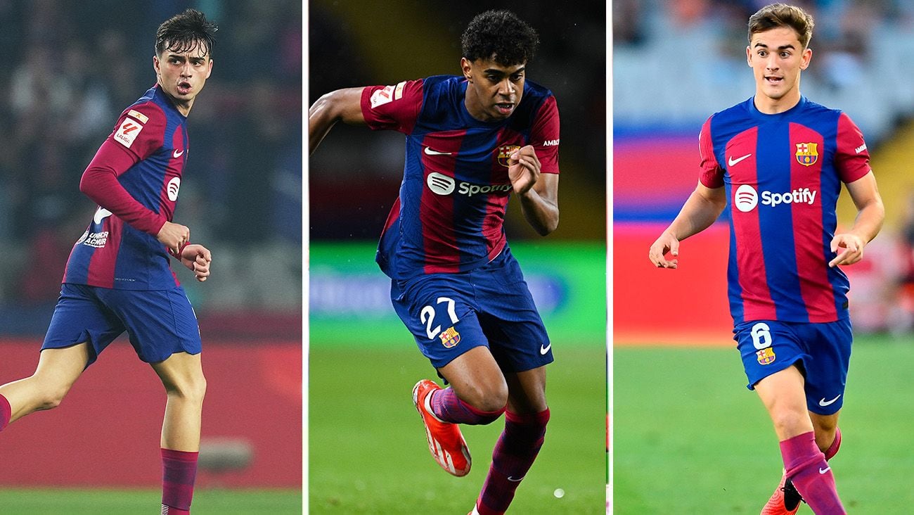Pedri, Lamine y Gavi lideran la lista de intransferibles del Barça