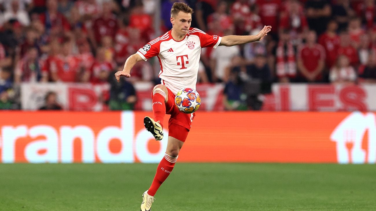 Joshua Kimmich durante el Bayern-Madrid (2-2)