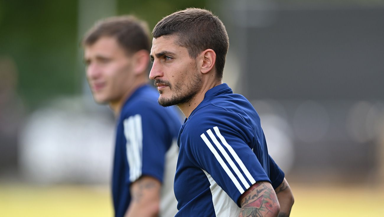 Marco Verratti entrenamiento