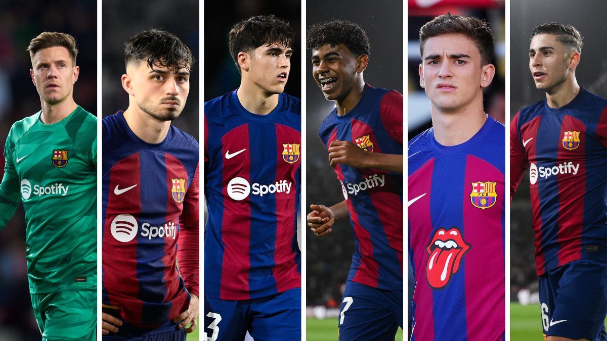 Los seis jugadores 'intocables' del Barça