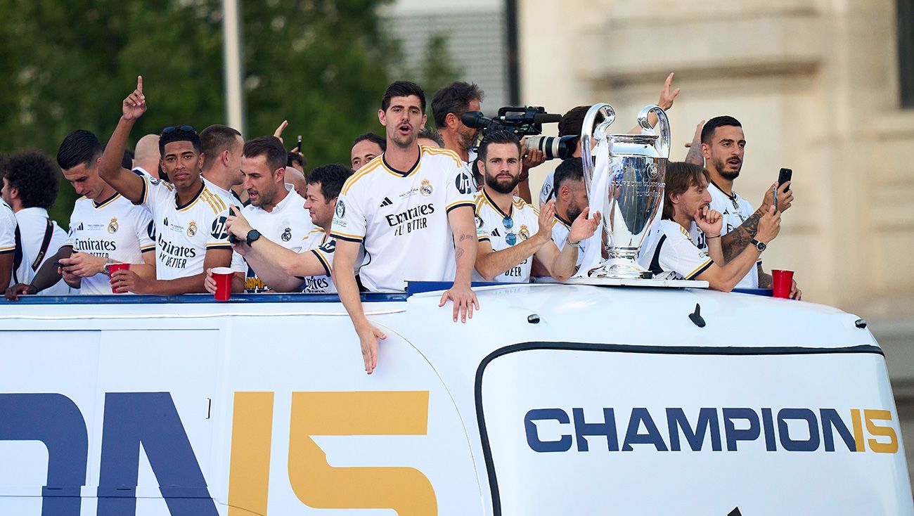 Jugadores Madrid Champions