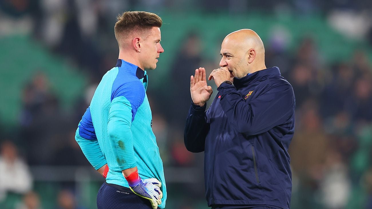 Ter Stegen y De la Fuente