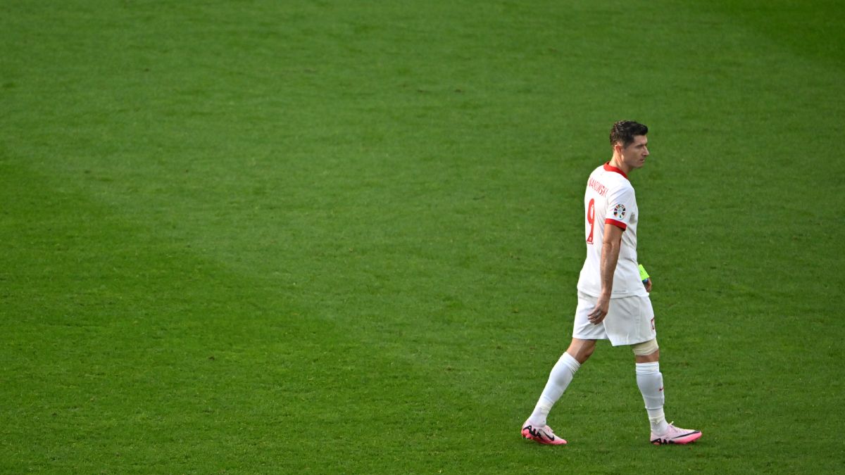 Robert Lewandowski en la Eurocopa