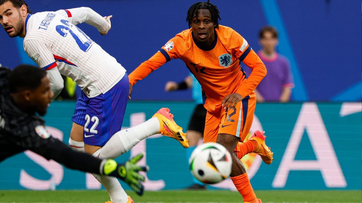 Frimpong en un partido de la Eurocopa