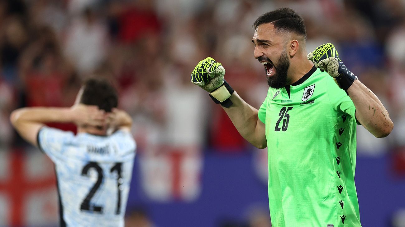 Giorgi Mamardashvili celebrando