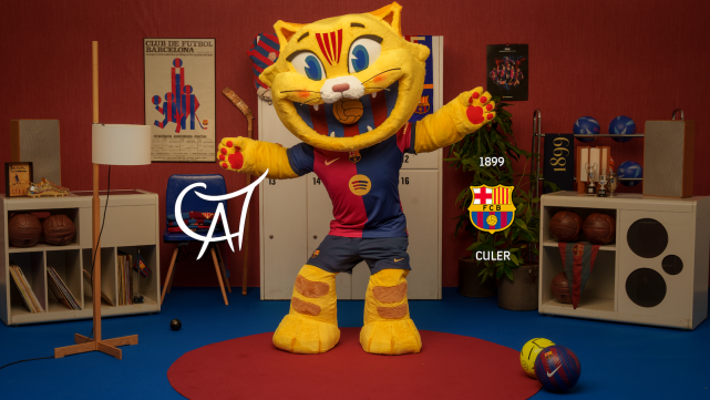 CAT, the new FC Barcelona mascot