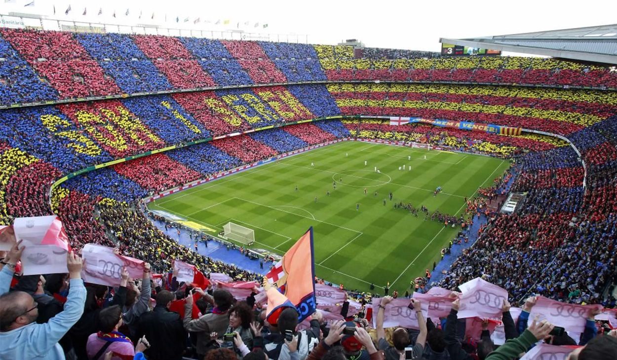 El Spotify Camp Nou, antes de su remodelación