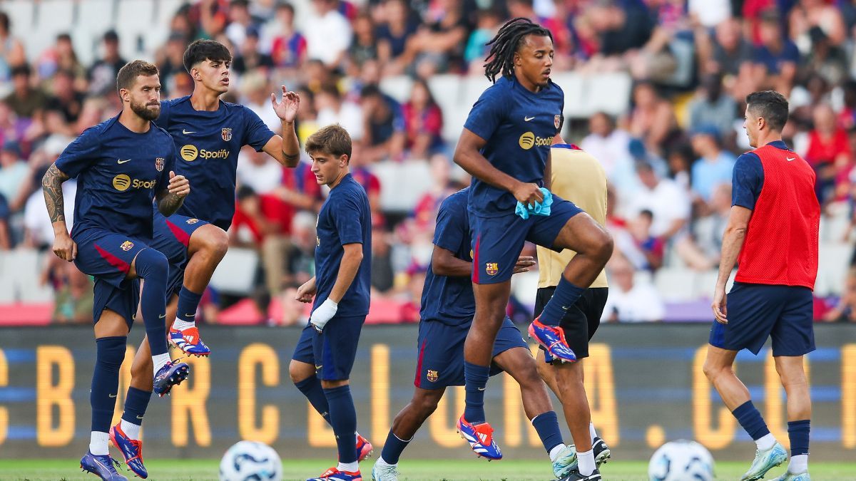 Entrenamiento del FC Barcelona