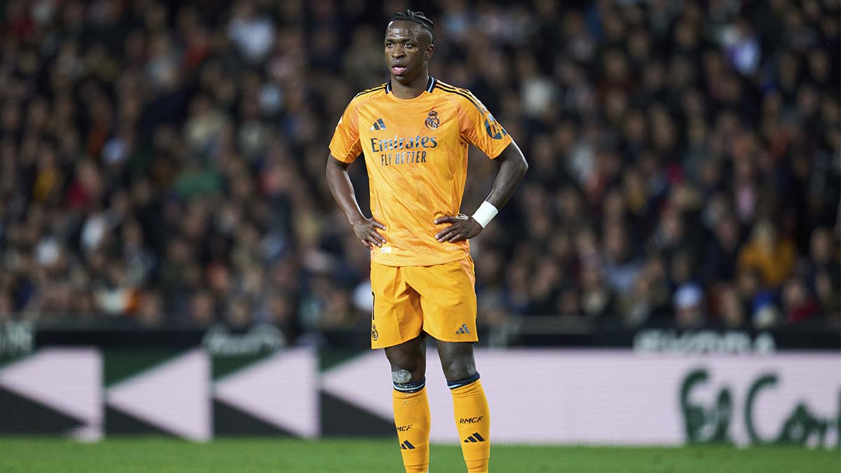 Vinicius Jr. during Valencia-Real Madrid (1-2)