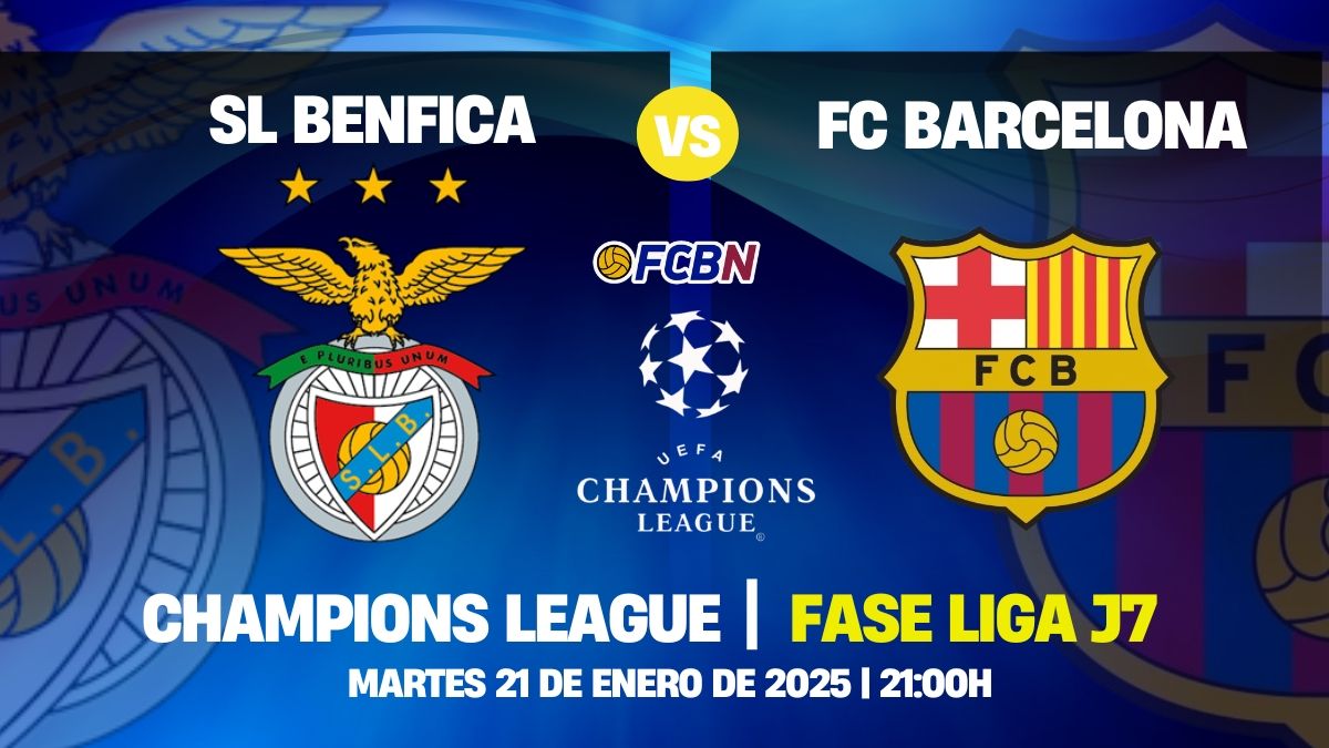 Previa del Benfica-FC Barcelona