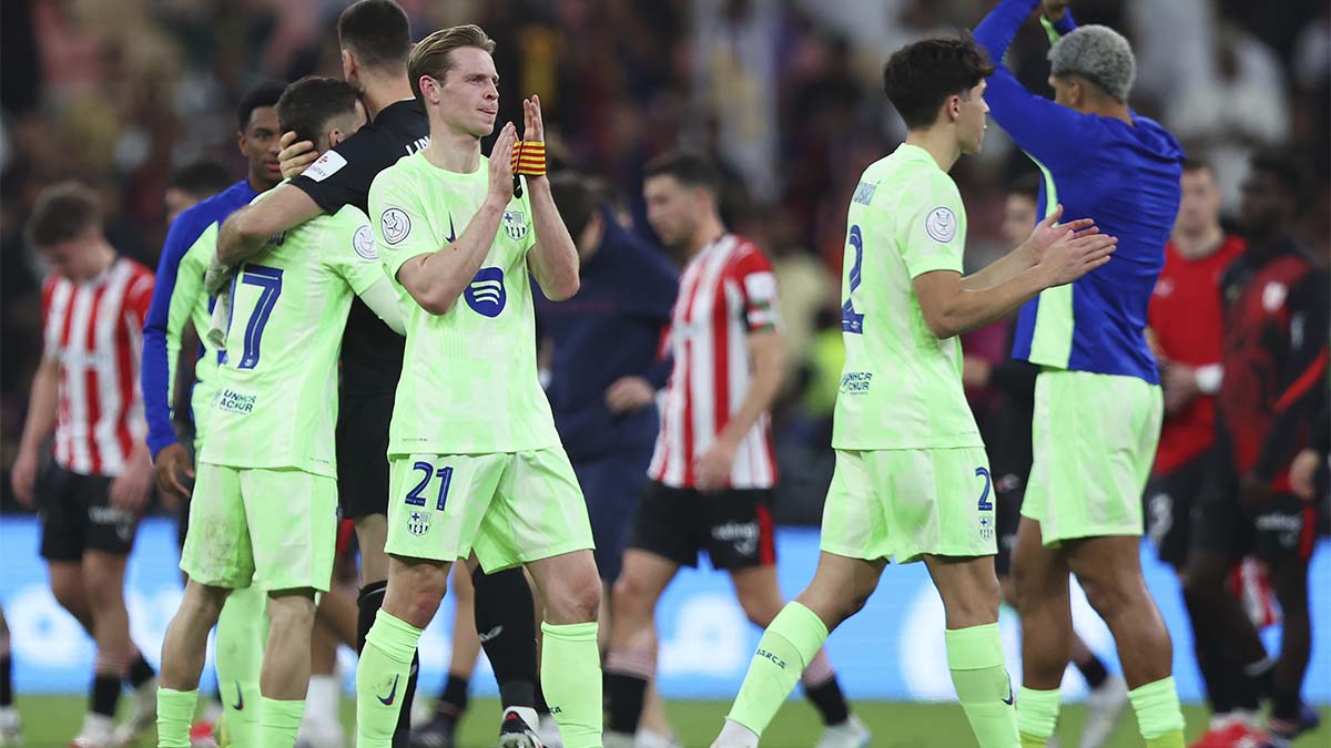 Frenkie de Jong, después del Athletic-Barça (0-2)