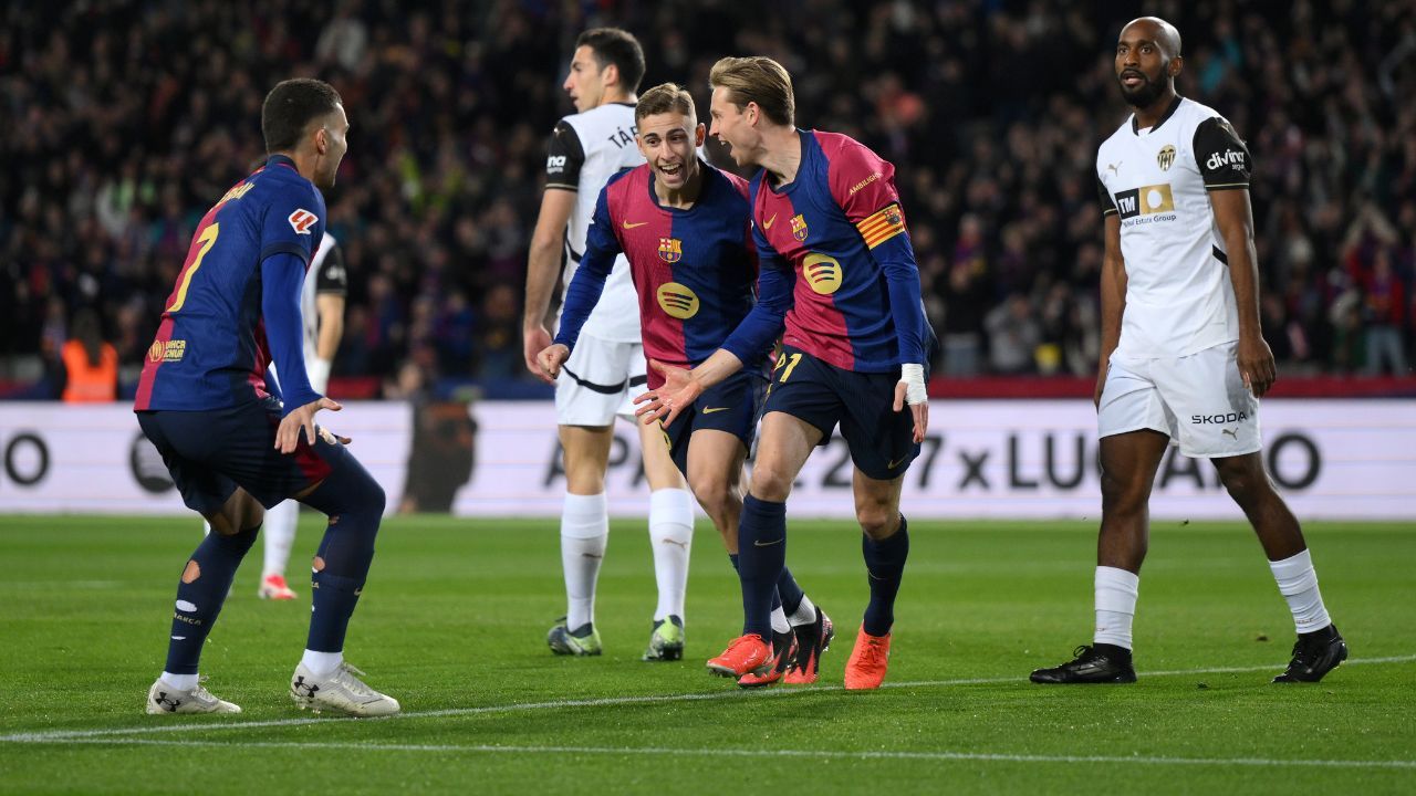 El FC Barcelona vuelve a ser el equipo más goleador de las cinco grandes ligas