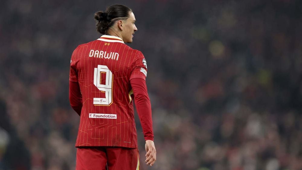 Darwin Núñez, delantero del Liverpool