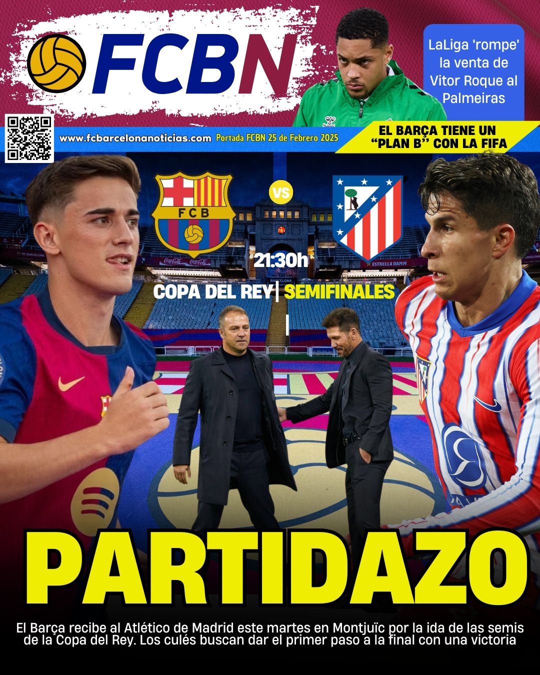 Portada de FCBN 25/02/2025: PARTIDAZO