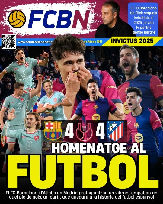 Portada FCBN 26 de Febrer 2025 Portada FCBN 26 de Febrer 2025