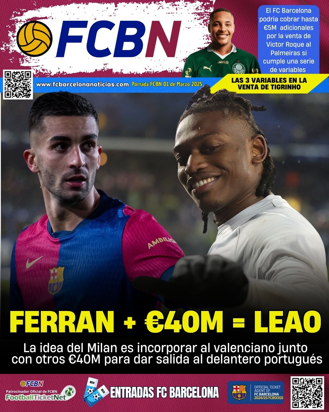 Portada FCBN 1 de Marzo 2025
