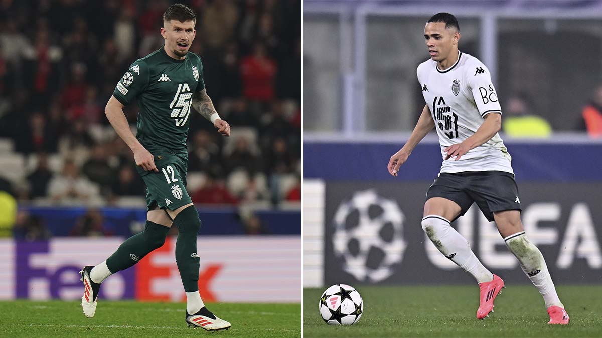 Caio Henrique and Vanderson, with AS Monaco