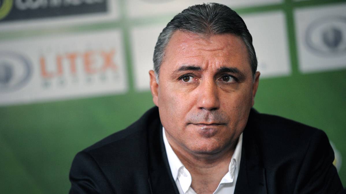 Hristo Stoichkov, in an image of archive