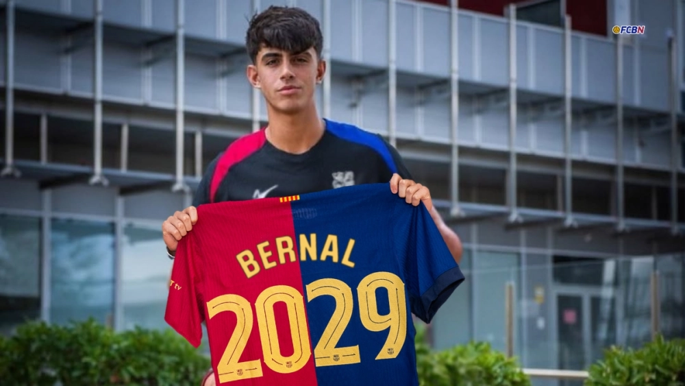 Agreement closed: Marc Bernal will renew with Barça until 2029