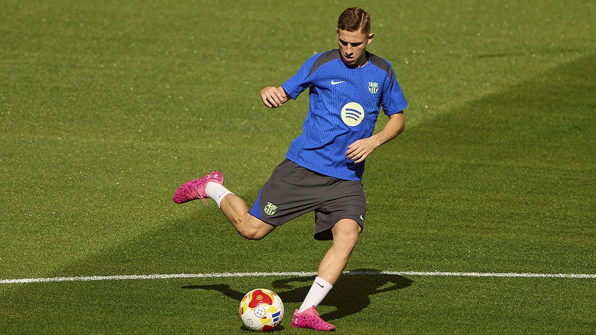 Good news for Barça: Fermín López will not be playing for the Spanish Under-21