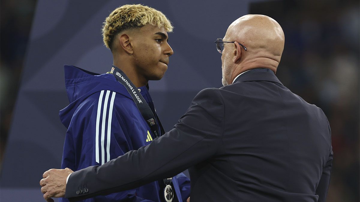 Esto dijo De la Fuente sobre las críticas hacia Lamine Yamal