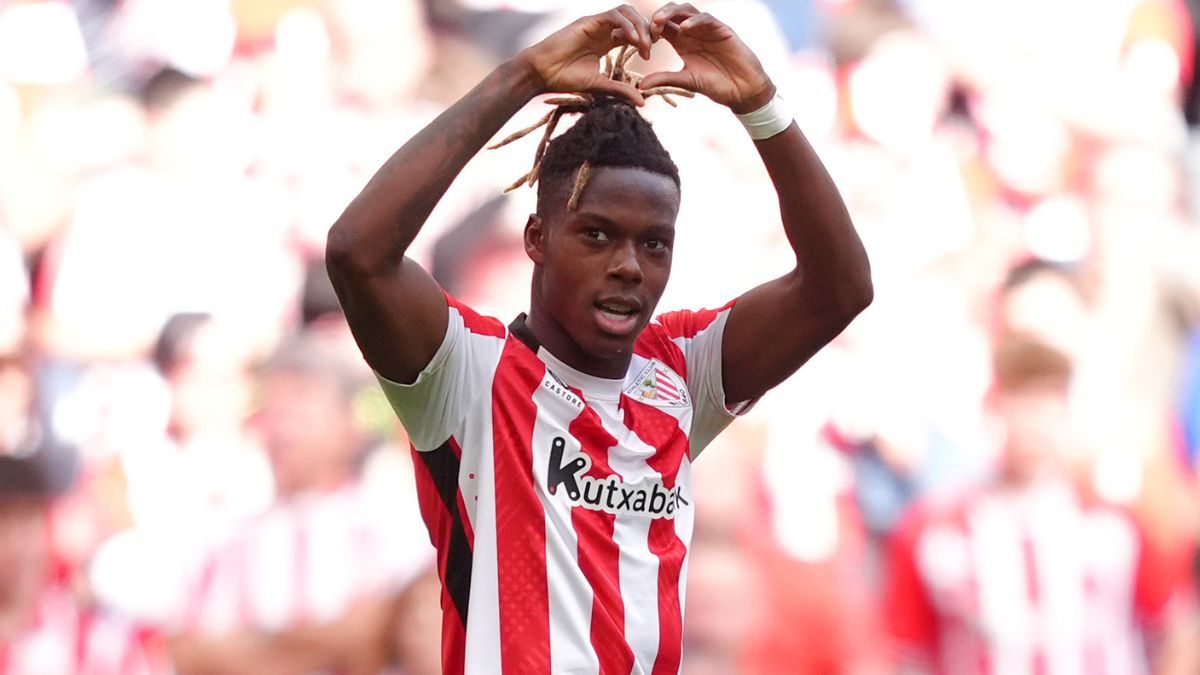 Nico Williams en el duelo entre el Athletic Club y el Real Valladolid en LaLiga EA Sports 2024/25 Nico Williams en el duelo entre el Athletic Club y el Real Valladolid en LaLiga EA Sports 2024/25